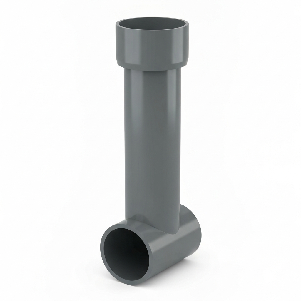 BRYZA PVC grafitowy - Rura spustowa 63mm / 1m