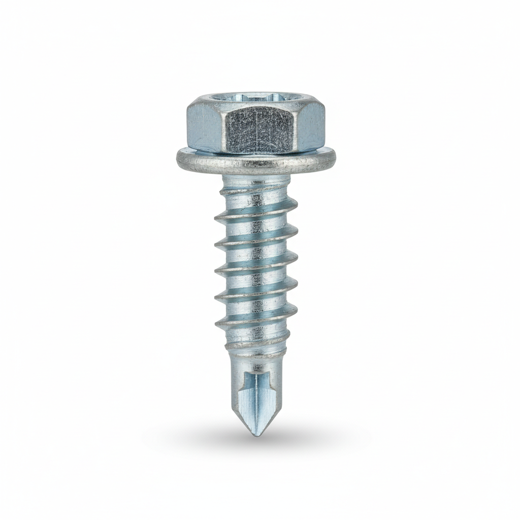 Wkręty samowiercące HEX 6.3×25mm GT6 do stali do 6mm (op. 500 szt.)