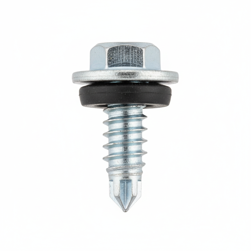 Wkręty samowiercące HEX z podkładką 5.5×32mm GT5 do stali do 5mm (op. 250 szt.)