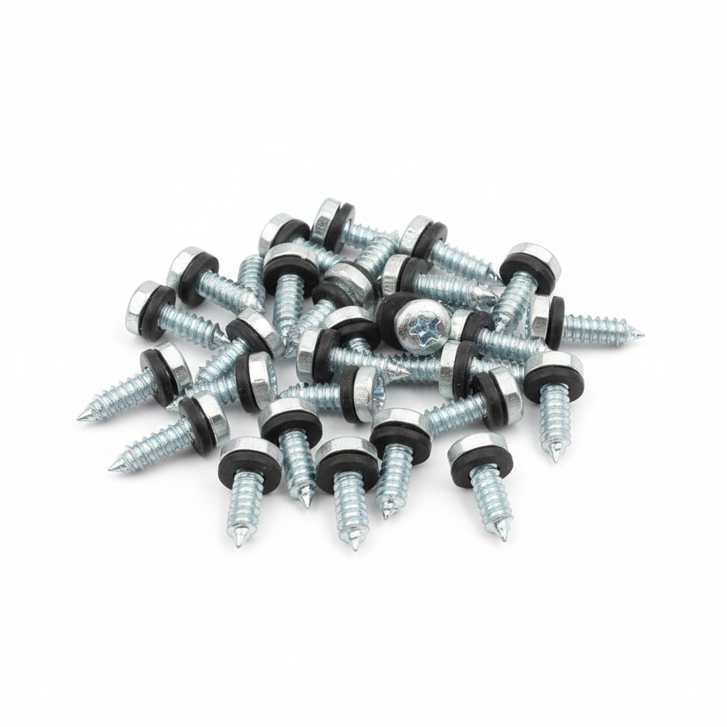 Wkręty samowiercące HEX z podkładką 5.5×32mm GT5 do stali do 5mm (op. 250 szt.)