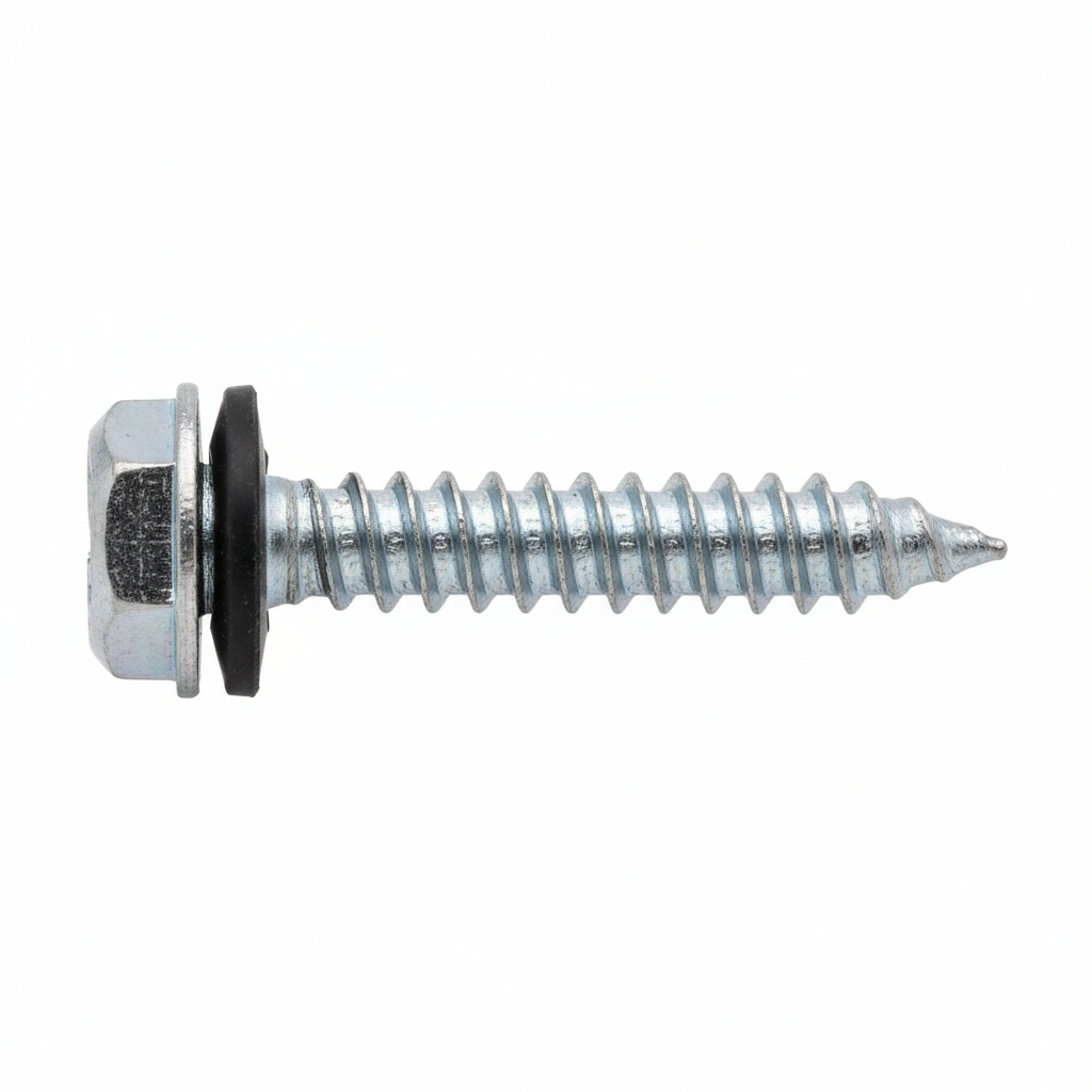 Wkręty samowiercące HEX z podkładką 5.5×35mm GT12 do stali do 12mm (op. 250 szt.)