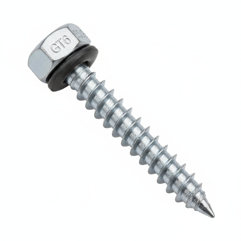 Wkręty GT6 5.5×50mm do płyt warstwowych — stal do 6mm (op. 250 szt.)