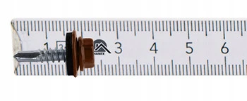 Wkręty samowiercące GT12 HEX z podkładką 5,5×35 mm (op. 250 szt.) — Etanco