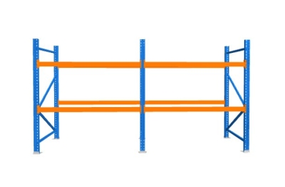 Regał paletowy PHR dwukolumnowy L=2×2700mm H=3000mm 0+2 Q=1000kg