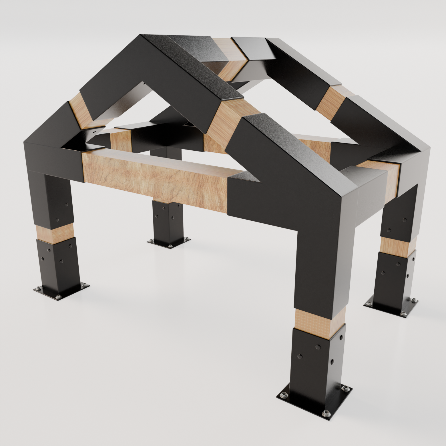Pergola ogrodowa A-Type 3×3m